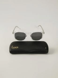 Lesca lunettes de soleil arrondies