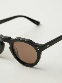 Lesca lunettes de soleil rondes