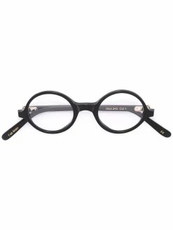 Lesca round frame glasses