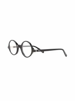Lesca round frame glasses