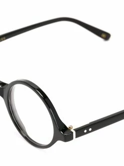 Lesca round frame glasses