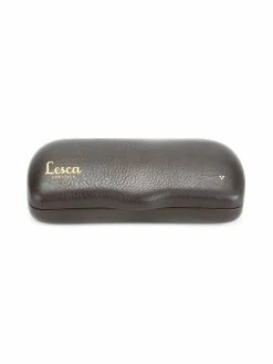 Lesca round frame glasses