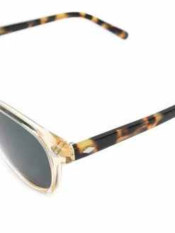 Lesca lunettes de soleil à monture carrée