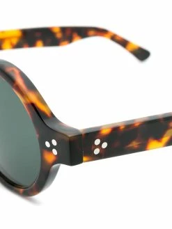 Lesca lunettes de soleil à monture ovale