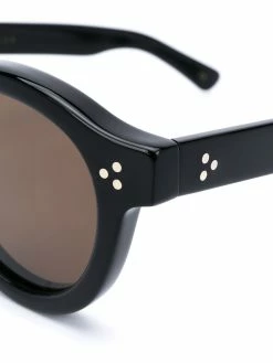 Lesca lunettes de soleil Gaston à monture ronde