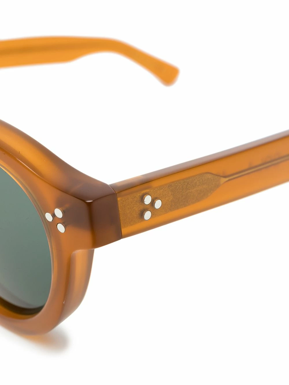 Lesca lunettes de soleil Ă monture ronde