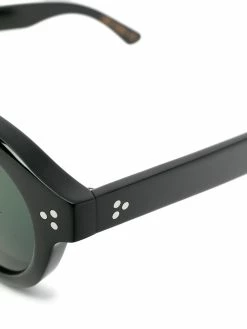 Lesca lunettes de soleil à monture ronde