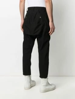 Julius pantalon crop à coupe sarouel