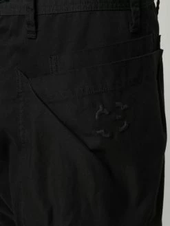 Julius pantalon crop à coupe sarouel