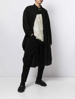 Julius chemise à détails brodés