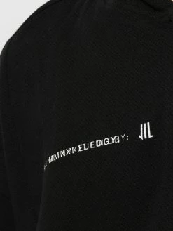 Julius hoodie à fermeture zippée