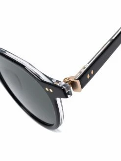 Lesca lunettes de soleil P21 à monture ronde