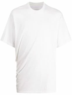 Julius t-shirt froncé à manches courtes