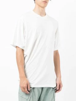 Julius t-shirt froncé à manches courtes