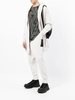 Julius hoodie oversize à fermeture dissimulée