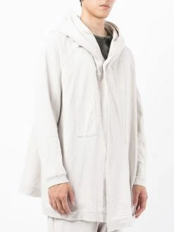 Julius hoodie oversize à fermeture dissimulée