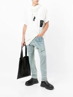 Julius jean slim à design superposé