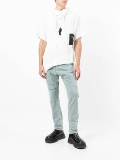 Julius jean slim à design superposé