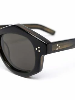 Lesca lunettes de soleil Dada à monture géométrique