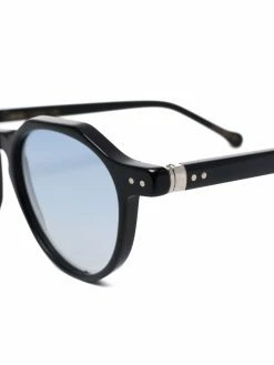 Lesca lunettes de soleil Icon à monture ronde