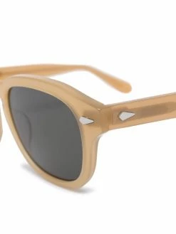 Lesca lunettes de soleil Posh XL à monture ronde