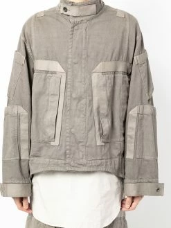 Julius veste oversize à détails de sangles