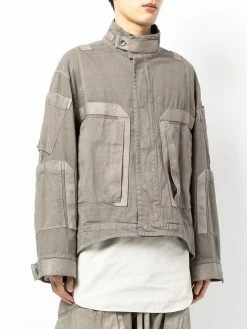 Julius veste oversize à détails de sangles