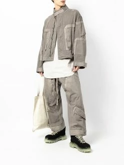 Julius veste oversize à détails de sangles