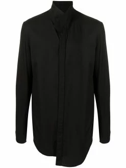 Julius chemise à ourlet asymétrique