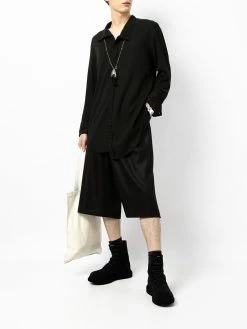 Julius chemise à ourlet asymétrique