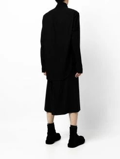 Julius chemise à ourlet asymétrique