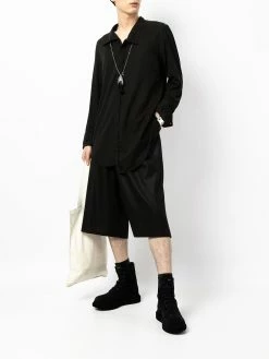 Julius short en laine à coupe sarouel