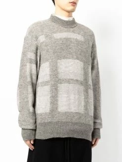 Julius pull en laine d'alpaga à motif géométrique