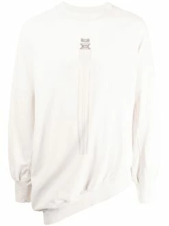 Julius sweat oversize à ourlet asymétrique