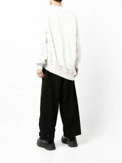 Julius sweat oversize à ourlet asymétrique