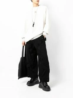 Julius sweat oversize à ourlet asymétrique