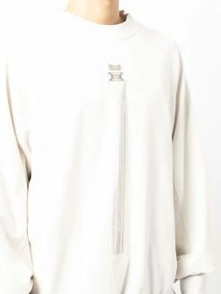 Julius sweat oversize à ourlet asymétrique