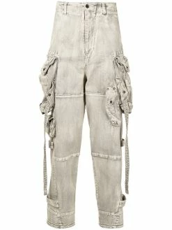 Julius jean Gas Mask à poches cargo