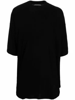 Julius t-shirt à ourlet incurvé