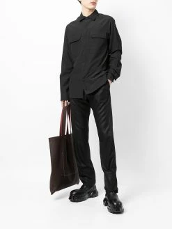 Julius pantalon slim à taille haute