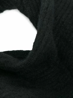 Julius écharpe en maille nervurée