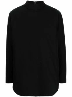 Julius chemise à col montant