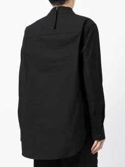 Julius chemise à col montant