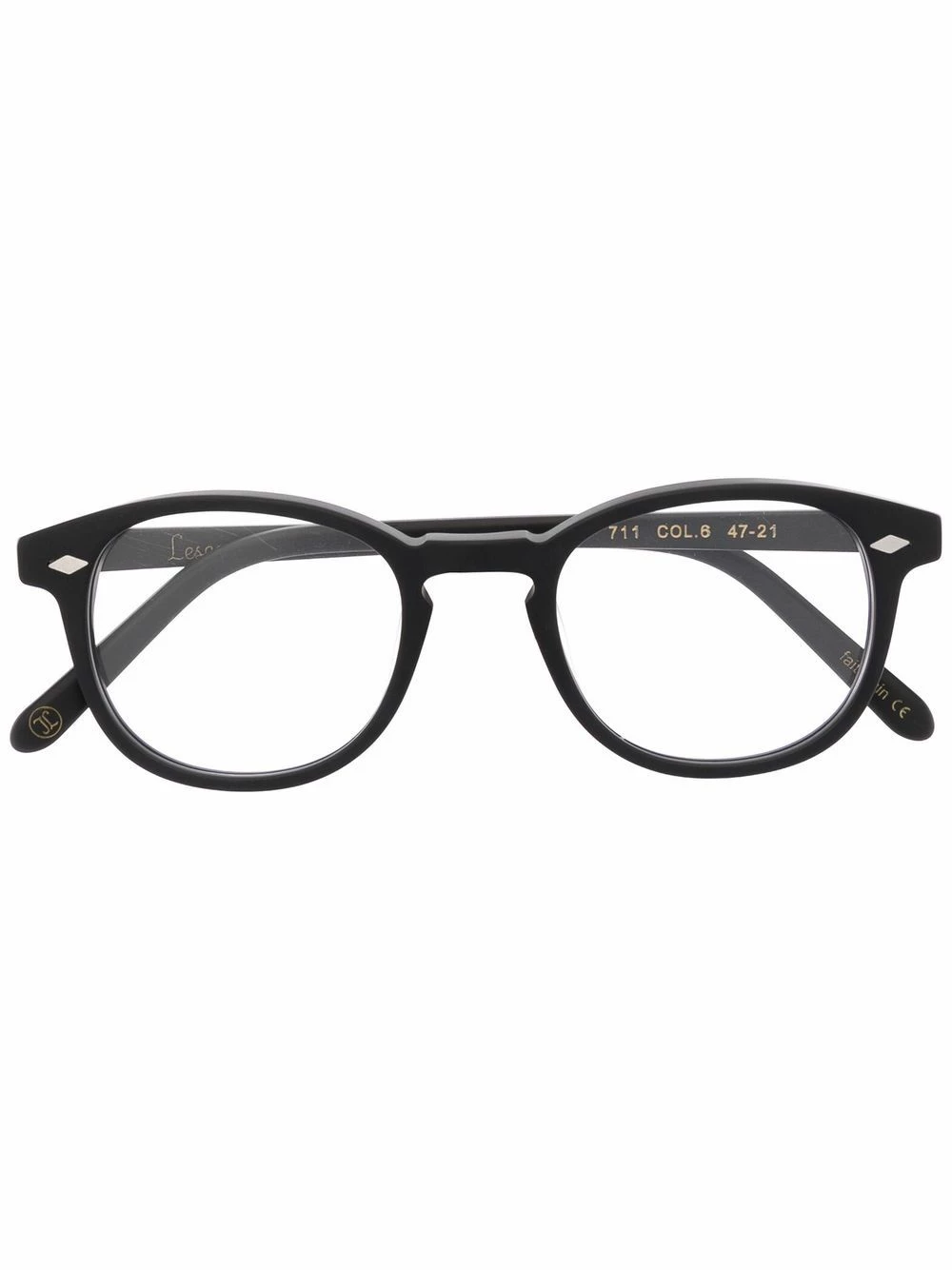 Lesca lunettes de vue Ă monture ronde