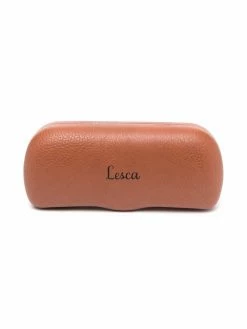 Lesca lunettes de soleil à monture ronde