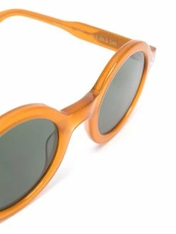 Lesca lunettes de soleil à monture ronde